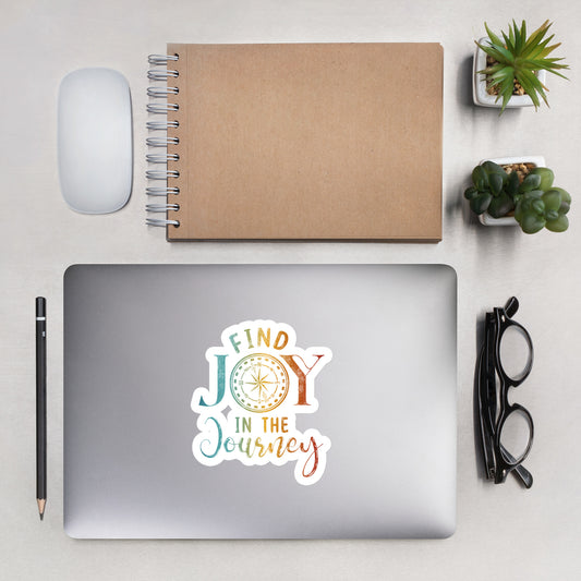 Find Joy in the Journey | Inspirational Sticker | Love Yourself Sticker | Sticker