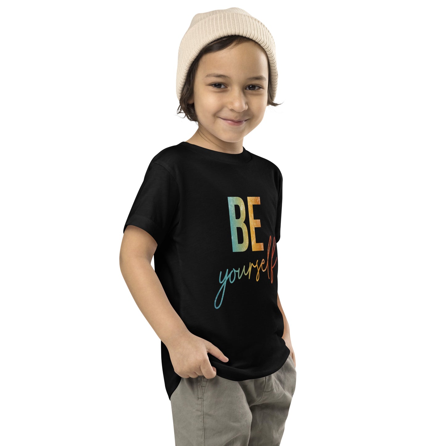 Be Yourself | Inspirational Shirt | Love Yourself Shirt | Toddler Unisex T-Shirt