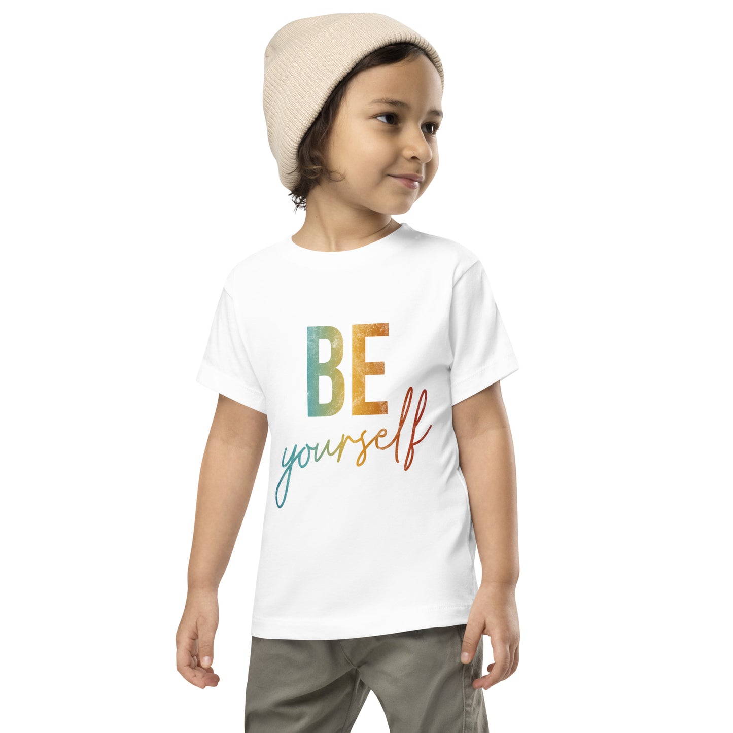 Be Yourself | Inspirational Shirt | Love Yourself Shirt | Toddler Unisex T-Shirt