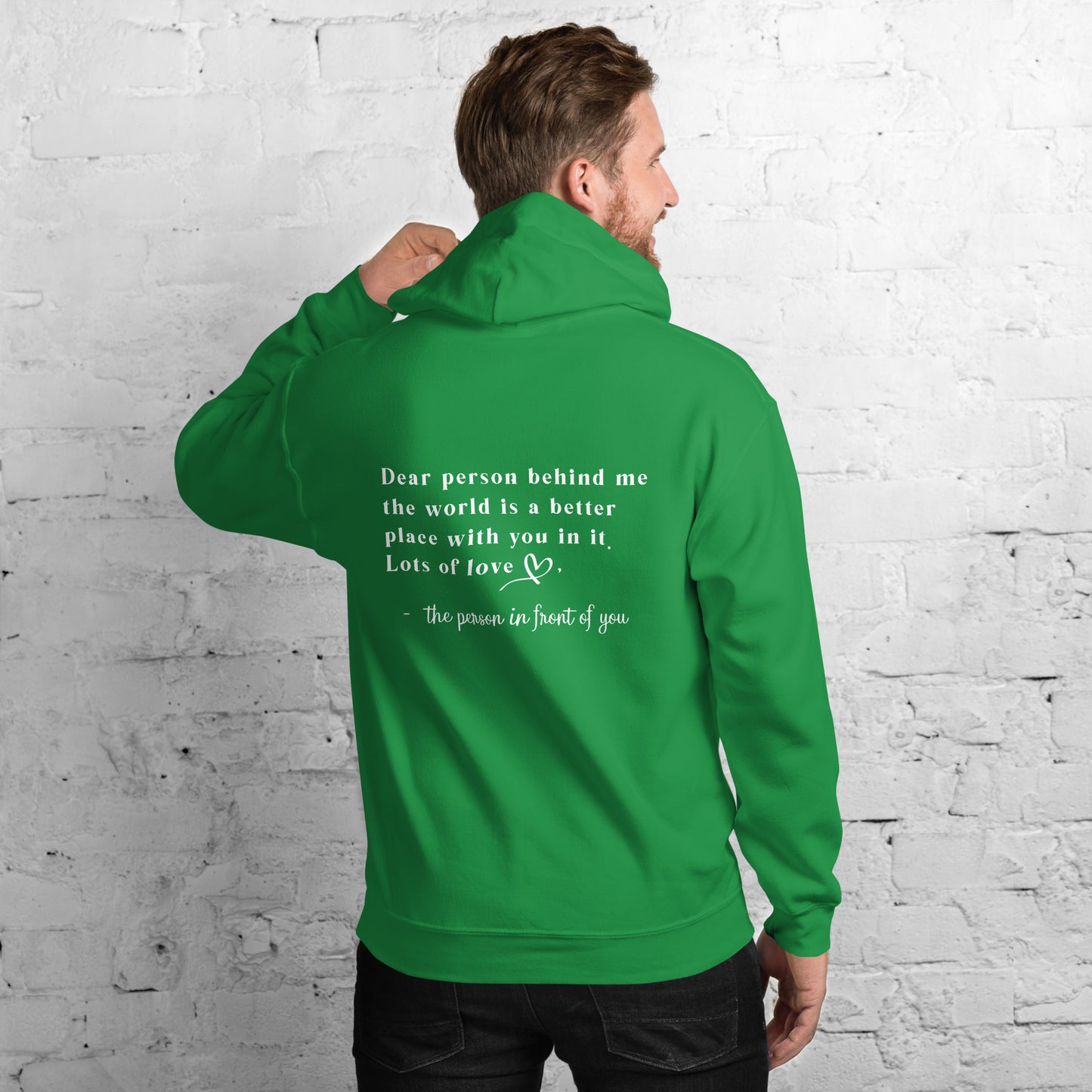 You deserve the love you so freely give to others. | Inspirational Hoodie | Love Yourself Hoodie | Unisex Hoodie