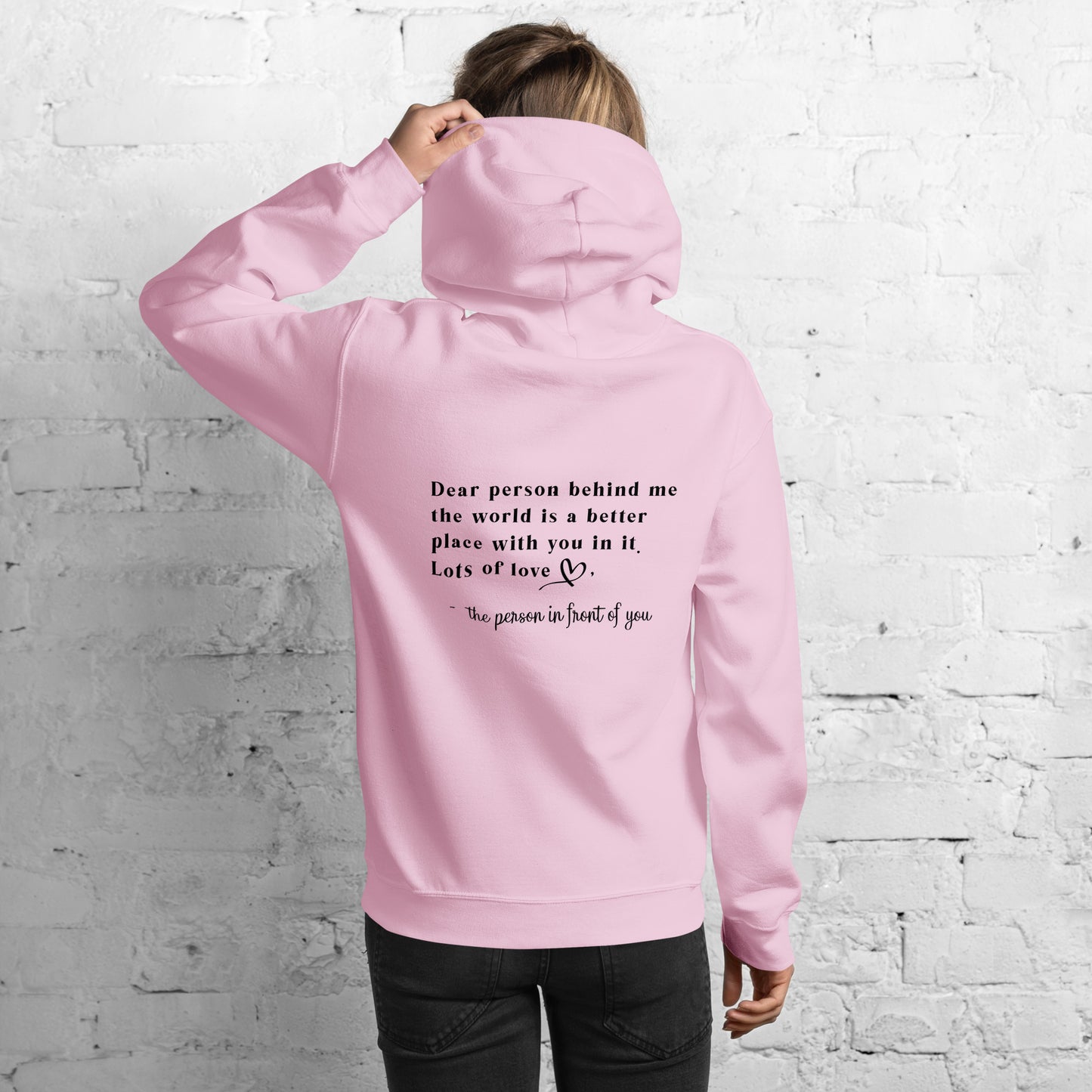 You deserve the love you so freely give to others. |  Inspirational Hoodie | Love Yourself Hoodie | Unisex Hoodie