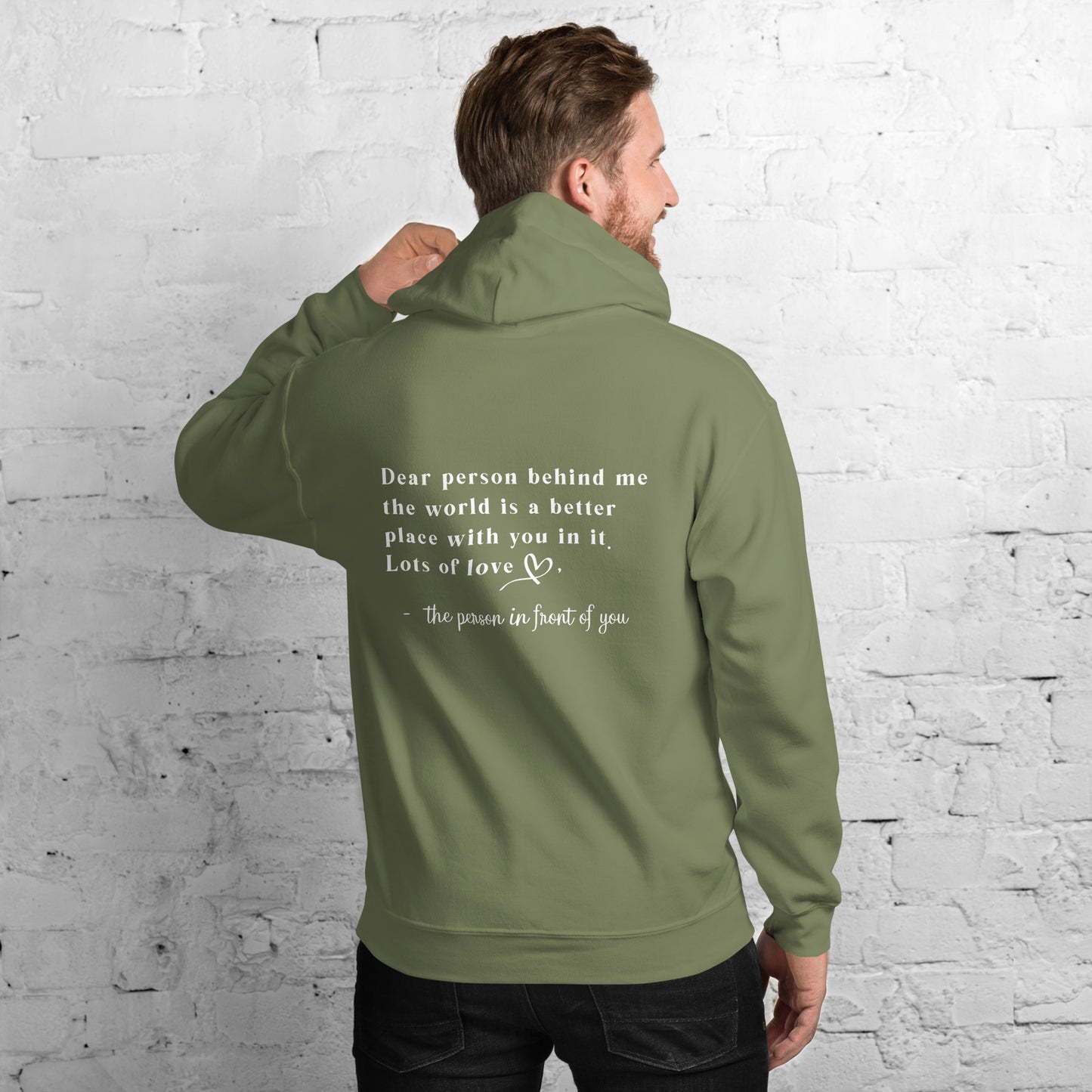 You deserve the love you so freely give to others. | Inspirational Hoodie | Love Yourself Hoodie | Unisex Hoodie