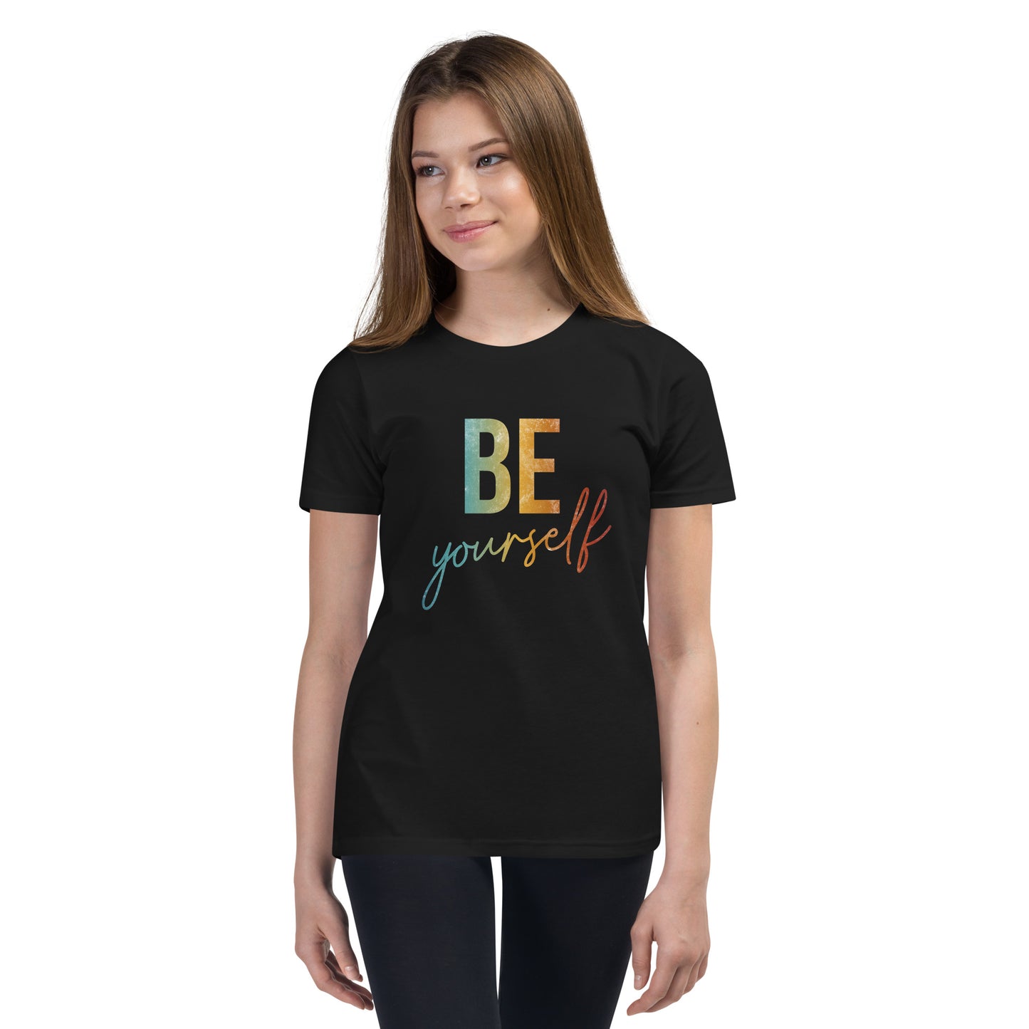 Be Yourself | Inspirational Shirt | Love Yourself Shirt | Youth Unisex T-Shirt