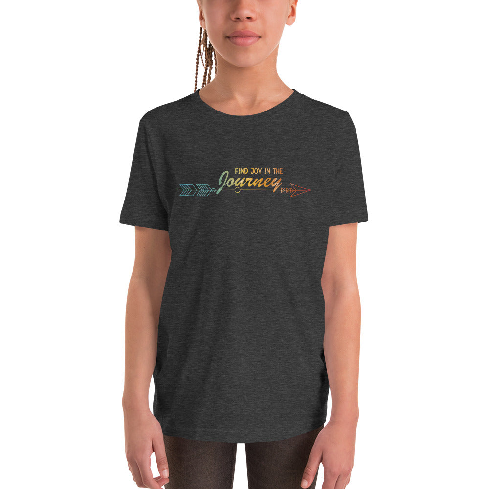 Find Joy in the Journey | Inspirational Shirt | Love Yourself Shirt | Youth Unisex T-Shirt