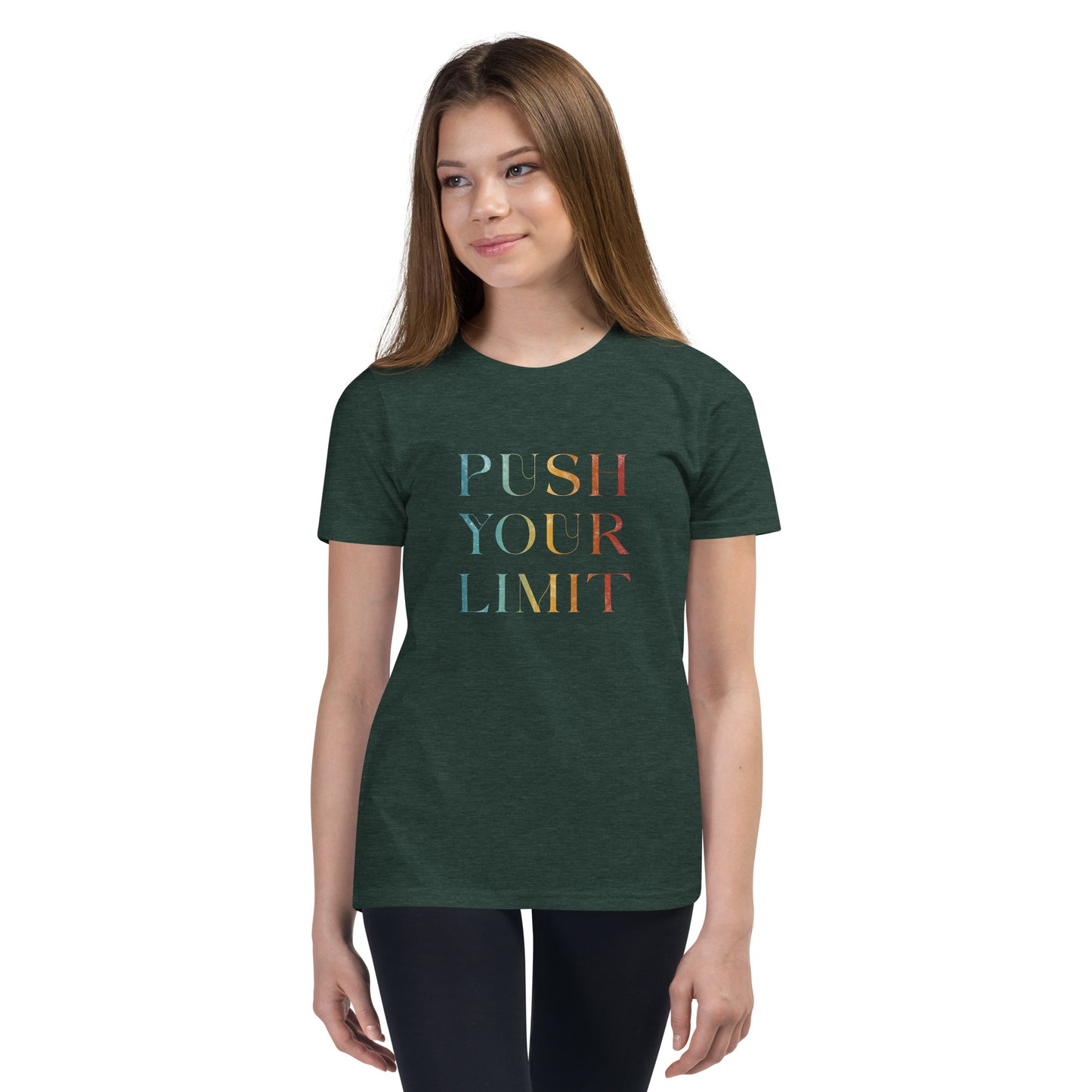 Push Your Limit | Inspirational Shirt | Love Yourself Shirt | Youth Unisex T-Shirt