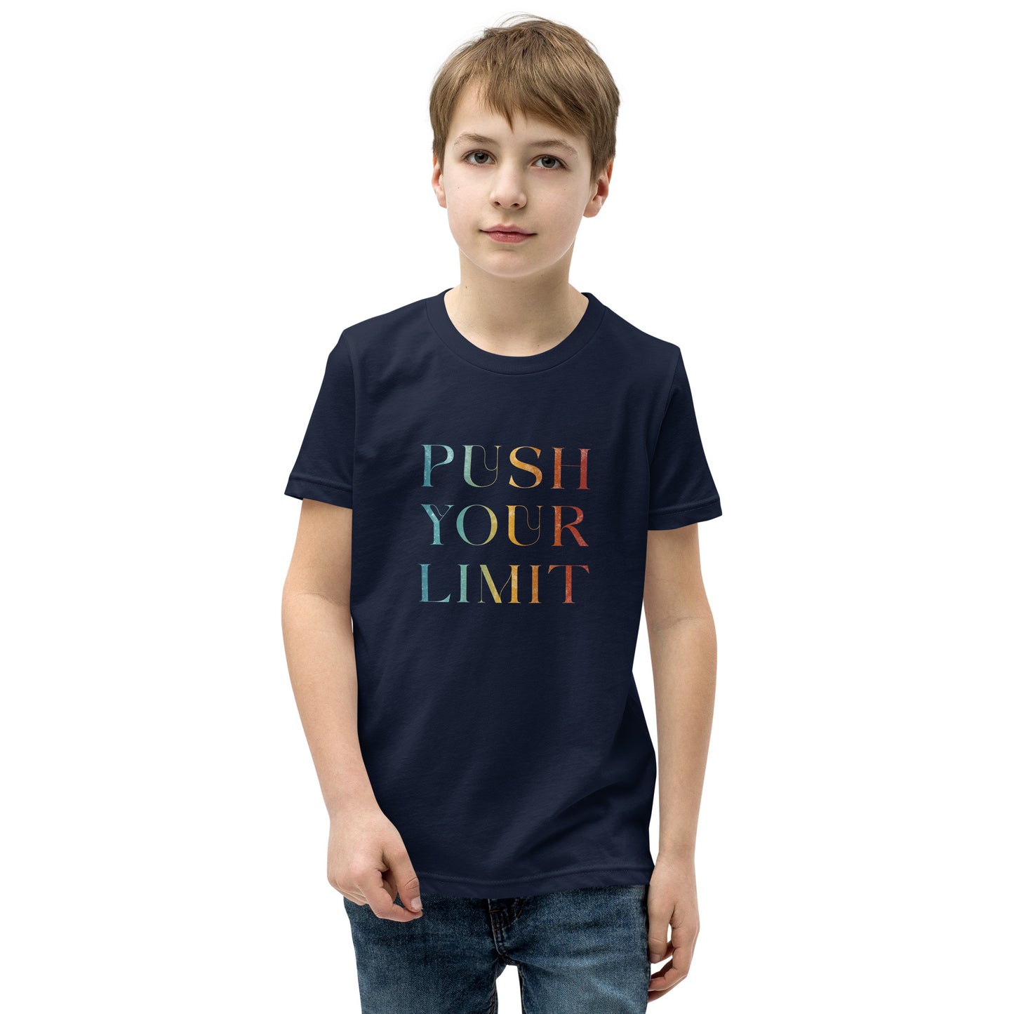 Push Your Limit | Inspirational Shirt | Love Yourself Shirt | Youth Unisex T-Shirt