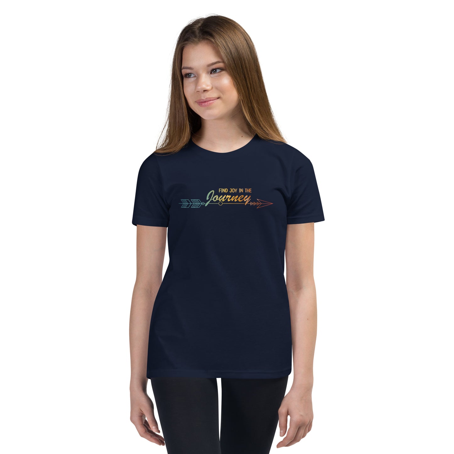 Find Joy in the Journey | Inspirational Shirt | Love Yourself Shirt | Youth Unisex T-Shirt