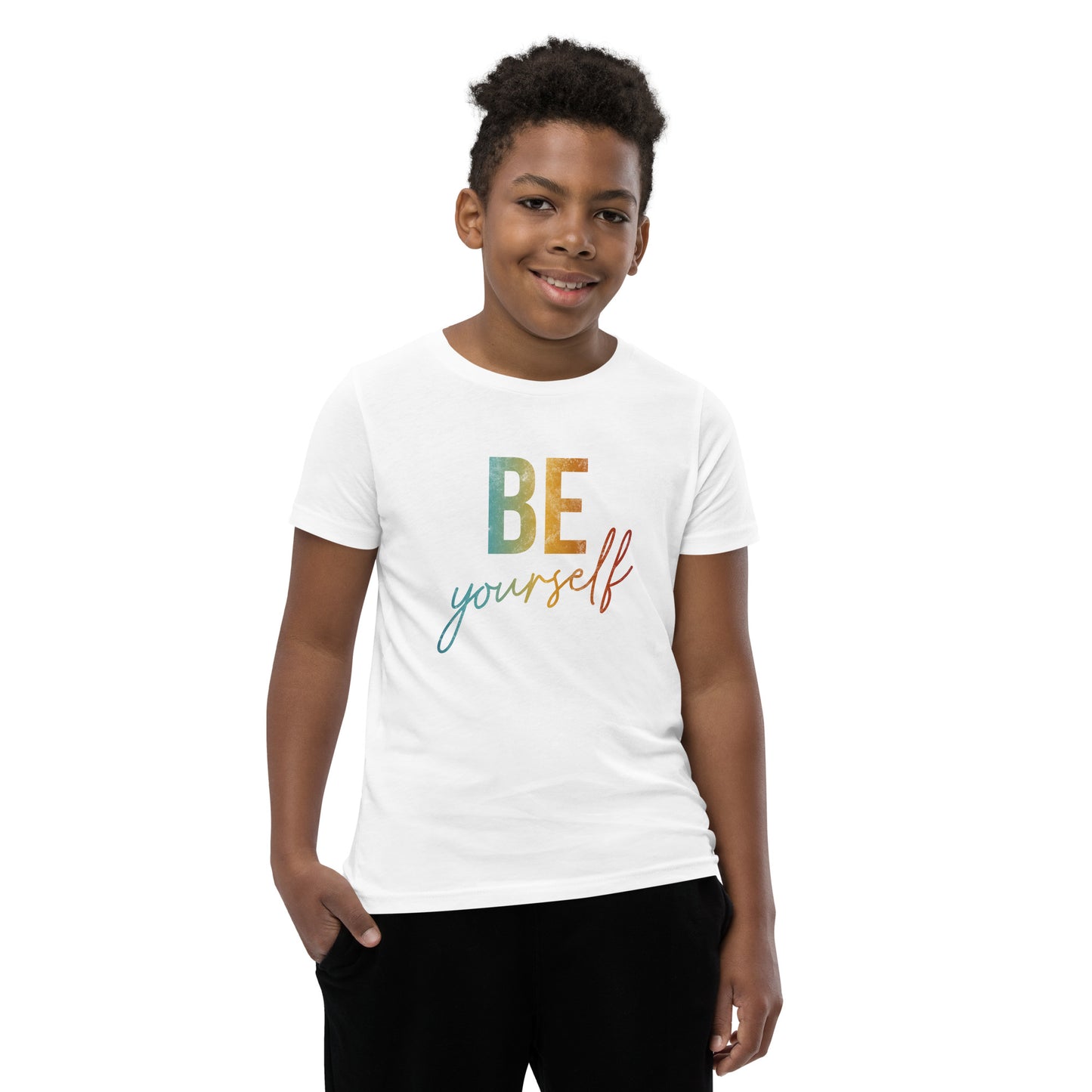 Be Yourself | Inspirational Shirt | Love Yourself Shirt | Youth Unisex T-Shirt