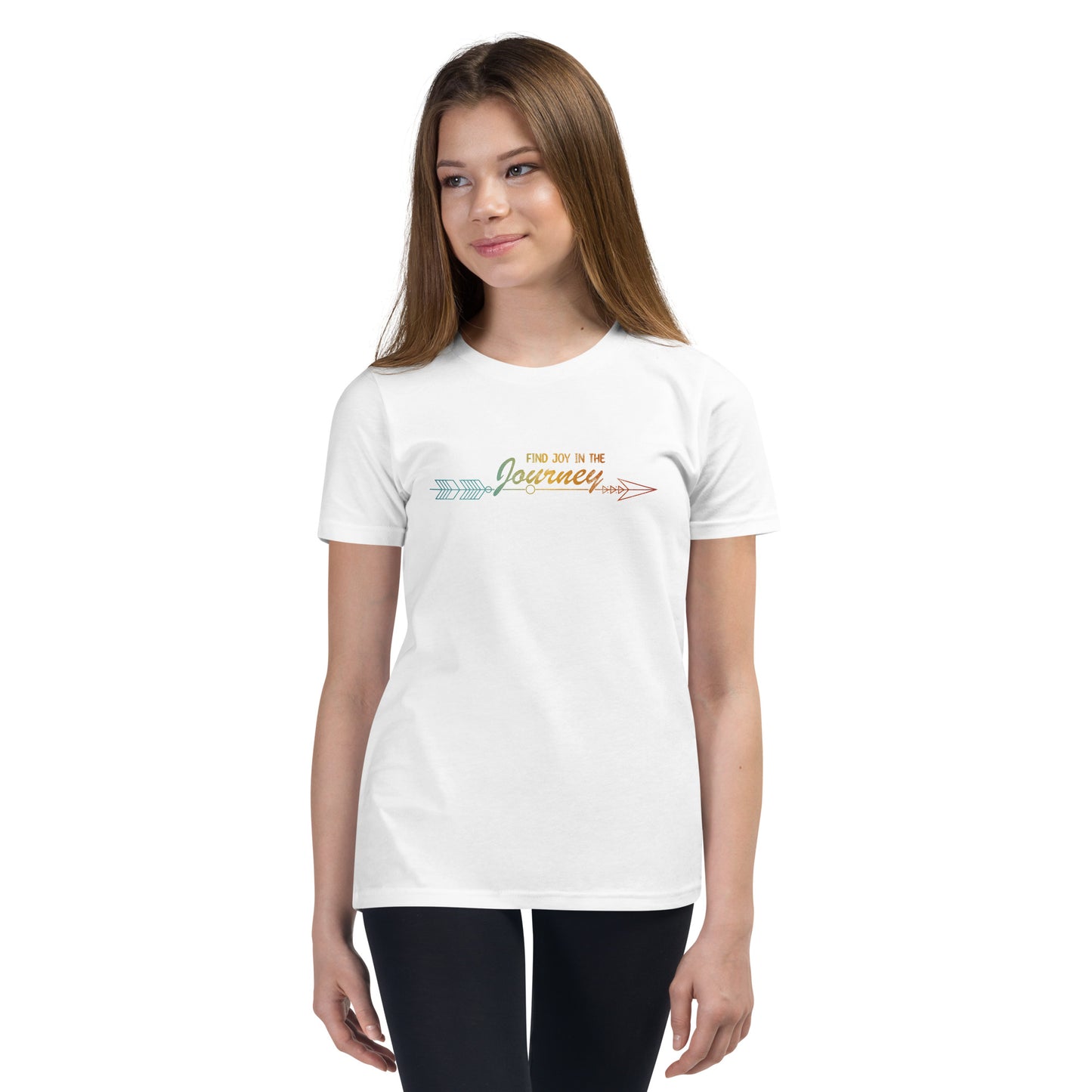 Find Joy in the Journey | Inspirational Shirt | Love Yourself Shirt | Youth Unisex T-Shirt