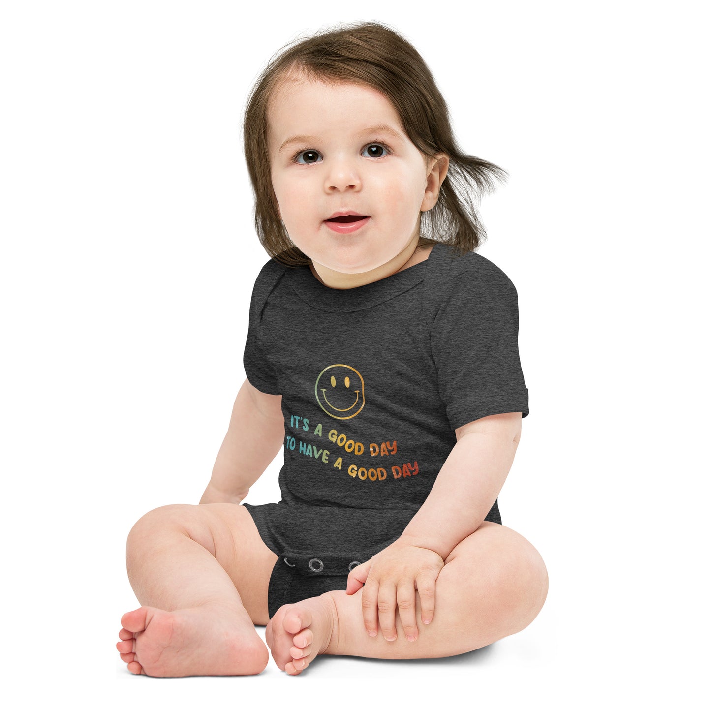 It's a Good Day to Have a Good Day! | Inspirational | Short-Sleeve Unisex Baby Short Sleeve One Piece