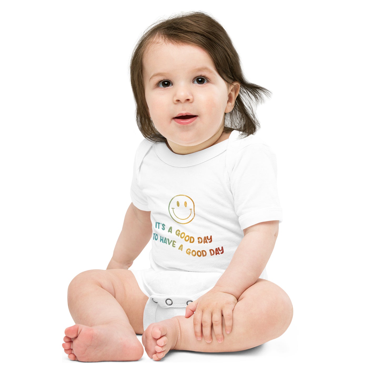 It's a Good Day to Have a Good Day! | Inspirational | Short-Sleeve Unisex Baby Short Sleeve One Piece