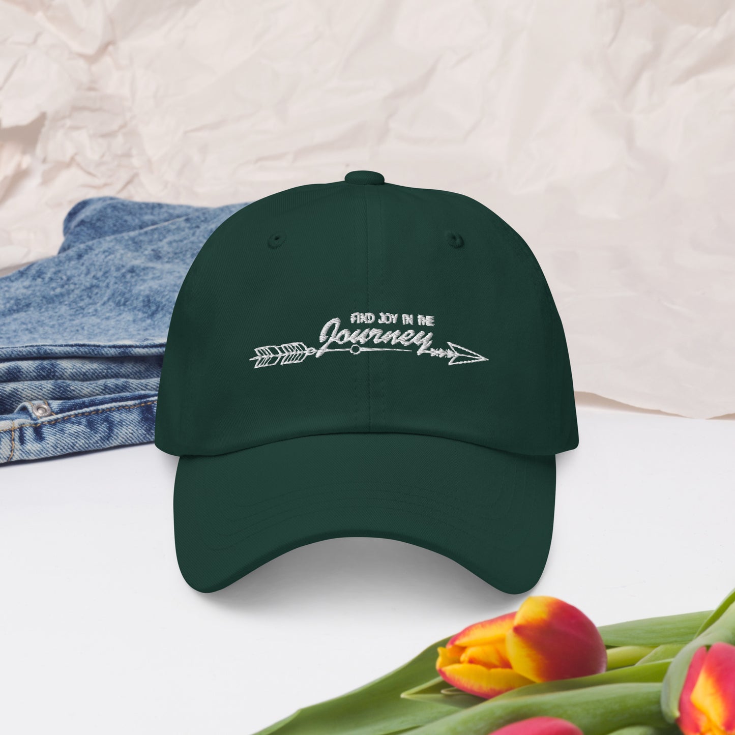 Find Joy in the Journey | Inspirational Hat | Love Yourself Hat | Classic Dad Hat