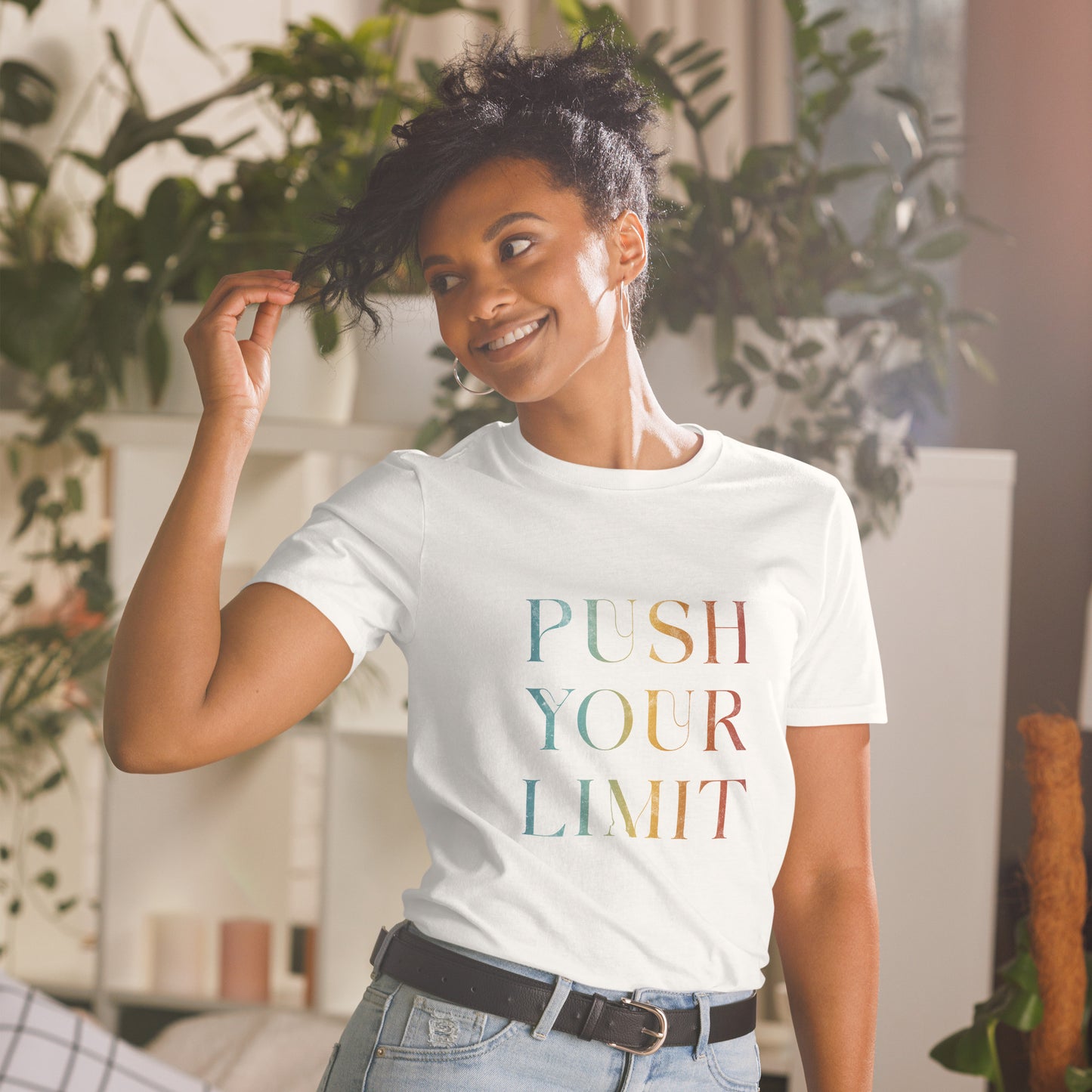 Push Your Limit | Inspirational Shirt | Love Yourself Shirt | Short-Sleeve Unisex T-Shirt